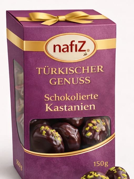 Schokolierte Kastanien – Bild 9