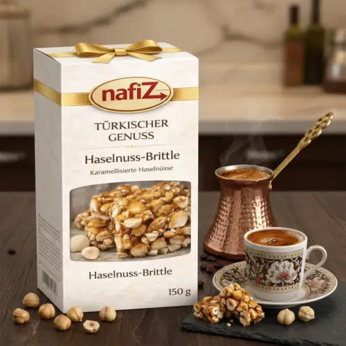 Haselnuss Brittle