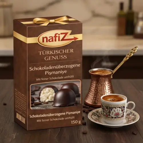 Schokoladenüberzogene Pişmaniye