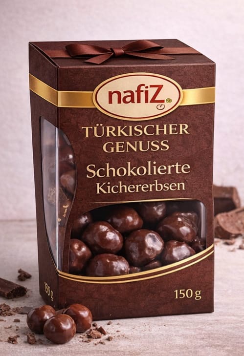 Schokolierte Kichererbsen – Bild 2