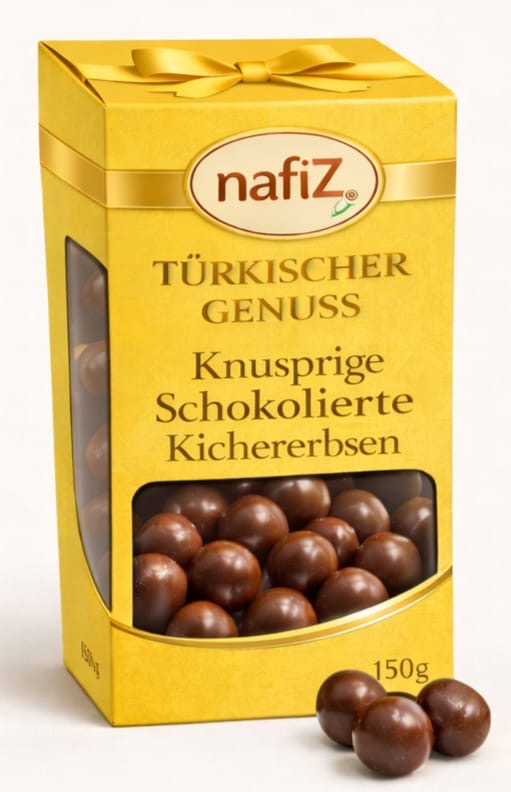 Schokolierte Kichererbsen – Bild 4